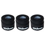 Wilson Comfort Bowl O'Grips Overgrip 3 Adet Grip Tenis Raketi Gribi (Siyah)