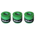 Wilson Comfort Bowl O'Grips Overgrip 3 Adet Grip Tenis Raketi Gribi (Yeşil)