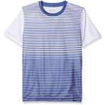 Wilson Mavi Team Anahtarı Çizgili Crew Erkek Çocuk T-shirt