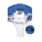 Wilson Mini basketbol sepeti NBA TEAM MINI HOOP, OKLAHOMA CITY THUNDER, plastik