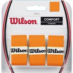 Wilson Pro Comfort 3'lü Burn Turuncu Tenis Gribi