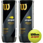 Wilson Us Open 2 Kutu 3'lü Tenis Topu Vakum Ambalajda Extra Duty Sarı Renkli