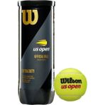 Wilson US Open Dayanıklı Keçe Tenis Topu 3'lü Set – Profesyonel Turnuva Kalitesi ve Uzun Ömürlü Kullanım - Yeşil