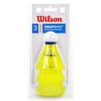 Wilson WRT6048YE Dropshot 3 Clamshel Ye Badminton Topu