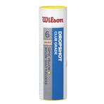 Wilson WRT6048YE Dropshot 6'lI Sarı Badminton Topu