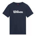 Wilson Youth Team Graphic Script Mavi Erkek Çocuk T-Shirt Wyb0003511dbc