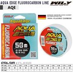 Wily Aqua Edge 0.25mm 50m Fluorocarbon Misina 4.7kg Çeker