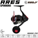 Wily Ares 3000 5+1 Bb Kırmızı Olta Makinası