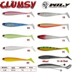 Wily Clumsy Silikon Yem 9 cm 6 gr - Seçeneği: 12