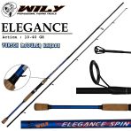Wily Elegance 270 cm 10-40 gr Atarlı Karbon Spin Olta Kamışı