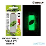 Wily Fosforlu Glow Pro Elastik 50 mt Yem İpi