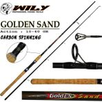 Wily Golden Sand 240 cm 10-40 gr Atarlı Karbon Spin Olta Kamışı