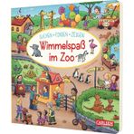 Wimmelspaß im Zoo: Suchen Finden Zeigen | Detailreiche Bilder mit vielen Suchvignetten für neugierige Kinder ab 2