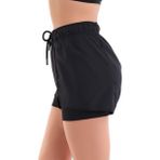 Win Moda Kadın Deniz Şortu Survive Içi Taytlı / Women's Sea Shorts Wıth Tıghts - Siyah