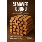 Win Ovro Semaver Yakacak Kuru Tahta Odunu 2,5 Kg Tutuşturmalık Soba Şömine Mangal Kamp Doğaya Uygun