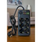 Winboss WINNBOSS 3421 – Akım Korumalı Priz (USB + Type-C Çıkışlı)