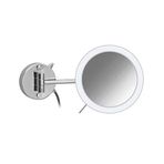 Windisch Led Işıklı Çift Kollu Krom Makyaj Aynası