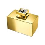 Windisch Moonlight Square Swarovski Beyaz Kristal Altın Pamukluk