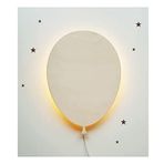 Windly Concept Balon Gece Lambası Çocuk Odası Bebek Odası Dekoratif Aydınlatma 30cm Ahşap