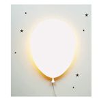 Windly Concept Balon Gece Lambası Çocuk Odası Bebek Odası Dekoratif Aydınlatma 30cm Beyaz