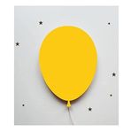 Windly Concept Balon Gece Lambası Çocuk Odası Bebek Odası Dekoratif Aydınlatma 30cm Sarı