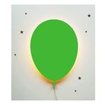 Windly Concept Balon Gece Lambası Çocuk Odası Bebek Odası Dekoratif Aydınlatma 30cm Yeşil