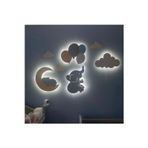 Windly Concept Bebek Odası Çocuk Odası Gece Lambası Seti