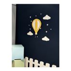 Windly Concept Sarı Balon Ve Yıldız Ahşap Led'Li Çocuk Odası Dekorasyonu - Eğlenceli Ve Güvenli Aydınlatma