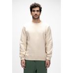 Windy Bej Crewneck Erkek Baskılı Sweatshirt
