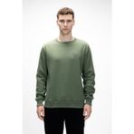 Windy Soluk Yeşil Crewneck Erkek Baskılı Sweatshirt