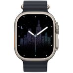 Winex 2023 Watch 8 Pro Max Siyah Akıllı Saat