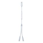 Winex 2in1 Lightning to Double 3.5mm Çıkışlı Jack Adaptör