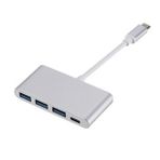 Winex 4in1 100w Type-C Usb Çoğaltıcı Adaptör Port Hub 3xusba Giriş 1 Pd Giriş
