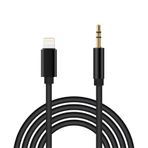 Winex Ax37 Gfz Lightning To 3.5mm Aux Ses Kablosu Siyah