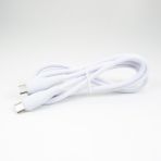 Winex Mobile Beyaz CA120 PD20 Watt 3A Type-C to Type-C Data ve Hızlı Şarj Kablosu