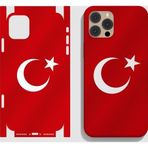 Winex Mobile Huawei P30 Lıte New Edition Türk Bayrağı Fullbody Arka Kaplama