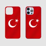 Winex Mobile İphone 12 Pro Türk Bayrağı Arka Kaplama