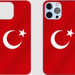 Winex Mobile İphone 8 Plus Türk Bayrağı Arka Kaplama