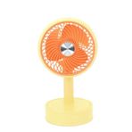 Winex Mobile Mini Taşınabilir Portatif Fan Sarı 3 Kademeli Vantilatör