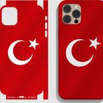 Winex Mobile Reeder P13 Blue Plus Türk Bayrağı Fullbody Arka Kaplama