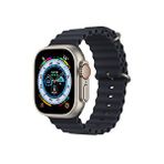 Winex Watch 8 Ultra Max Amoled Ekran Android İos Harmonyos Uyumlu Üç Kordonlu Akıllı Saat Siyah Gri