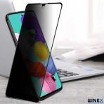 Winex Xiaomi Mi 10 Lite Zoom Sadece Ön Hayalet Kılıflı Kesim Ekran Koruyucu Kaplama