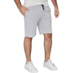 Winget Star Erkek Gri Iki Iplik %85 Pamuk %15 Polyester Rahat Kalıp Günlük Bermuda Şort - 2XL