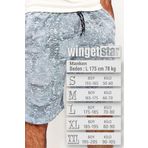 wingetstar Erkek Mavi Mozaik Iki Iplik %85 Pamuk %15 Polyester Rahat Kalıp