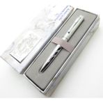 Wings Kişiye Özel Marble Deluxe T412 Parlak Krom Tükenmez Kalem