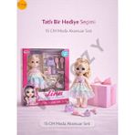 Wingzy Oyuncak Lina Bebek, 15 cm Aksesuarlı Bebek Set, Kız Çocukları Için Hediye - Çok Renkli