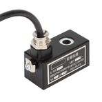 WINH Solenoid Valf Bobini, Patlamaya Dayanıklı Sıcaklık Aşırı Yük Koruması Yedek Aşınmaya Dayanıklı Pnömatik Solenoid Valf Bobini, 4V210 Için (DC24V)