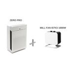 Winix Zero Pro Hava Temizleme Cihazı + 1800 W Mill Beyaz Fan Isıtıcı