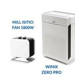 Winix Zero Pro Hava Temizleme Cihazı + 1800 W Mill Beyaz Fan Isıtıcı
