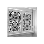 WINK FOL Cam Vitray Folyo, Kendindin Yapışkanlı, Desenli Buzlu Cam Folyo 61x100 cm